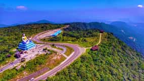 Viagem de 1 dia ao Parque Nacional de Bokor a partir de Phnom Penh