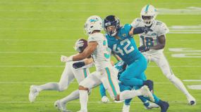 Entrada para el partido de fútbol americano de los Miami Dolphins de la NFL