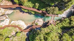 Comosjön: inträdesbiljett Bellano Gorge och audioguide om sjön