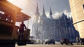 Vandring rundt katedralen i Köln med VR