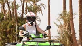 Marrakesh: Quad-activiteit in de Palmeraie met theepauze