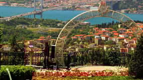 Istanbul Europa & Asiens sidor Dagsutflykt - med båt och lunch