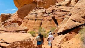 Page : Randonnée dans le canyon d'Antelope avec option photo