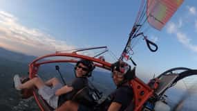 Paramotor Flight over Corfu's West Coast