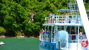From Manuel Antonio: Catamaran Adventure including Lunch