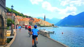 Bike tour - Kotor Bay circle and visit Our Lady of the Rock