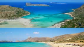 Chania: Falasarna & Balos Cruise med transport og billett
