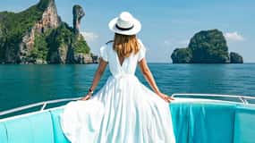 Krabi: 4 Islands & Thale Waek's Sandbar Tour By Speedboat