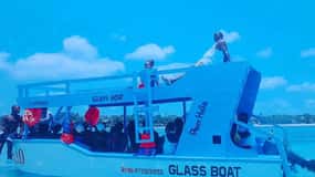 Diani Beach: Glass-Bottom Boat Cruise to Robinson Island