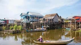 Siem Reap: Passeio de barco à aldeia flutuante de Kompong Phluk