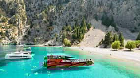 Rhodes: Cruise to Symi & St George's Bay with Hotel Transfer