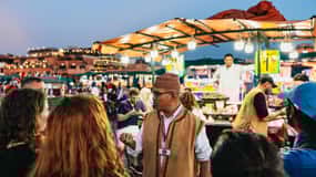 Marrakech : Visite culinaire nocturne
