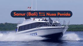 Vanaf Bali: Enkele reis of retour boot Sanur van/naar Nusa Penida