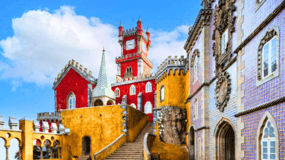 Lissabon: Sintra, Pena, Cascais und Cabo Tagestour mit Tickets