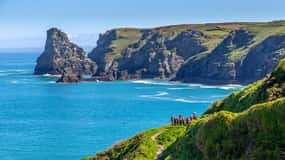 Bude: Coasteering Adventure in Bossiney Bay