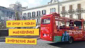 Syracuse: Open Tour, Hop On Hop Off Bus