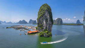 Phuket: James Bond Island Sea Canoe med speedbåd