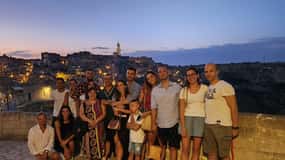 Matera by Night lingua italiana.Casa Grotta e Chiese incluse