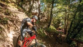 Innsbruck: Arzler Alm Single Trail E-bike Tour