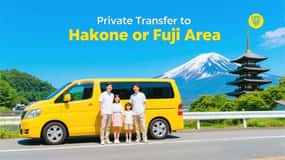 Letiště Narita (NRT): Soukromý transfer z/na Fuji nebo Hakone