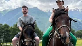 Randonnée à cheval à Kazbegi