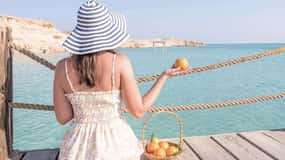 Hurghada : Excursion d'une journée dans la baie d'Orange avec sports nautiques et déjeuner