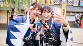 Kyoto: Sagano Train, Samurai Theme Park, Shimogamo Shrine