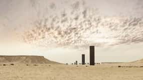 Doha: Westkatar Richard Serra Skulptur, Felsformation Tour