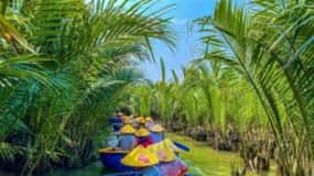 From Hoi An: Bay Mau Coconut Forest Bamboo Basket Boat Ride