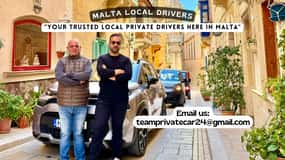 Malta tur : Privat bil- Mdina, Marsaxlokk, Blå grottan