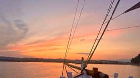 Corfu: Sunset Cruise on a Traditional Wooden Sailing Yacht