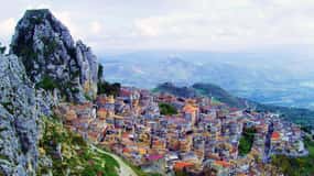 Passeggiata a cavallo a Caltabellotta e brunch con un pastore