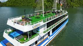 Bahía de Halong: Crucero de Lujo de un Día, Cuevas, Kayak y Almuerzo Buffet