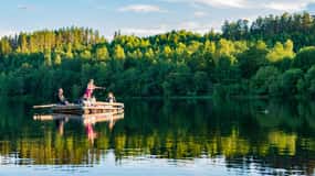 Värmland: 2-tägiges Flößen auf dem Fluss Klarälven