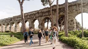 Roma: Vía Apia, Acueductos y Catacumbas