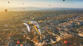 De Urgüp/Göreme: Parapente em tandem na Capadócia e transfer