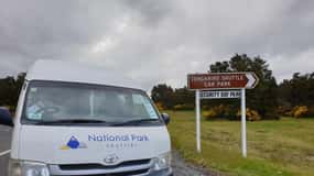 Tongariro Crossing One Way from Ketetahi Secure Park n Ride