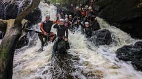Schluchtklettern in Galloway