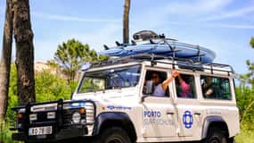 Surf Lessons in Porto with transfer at Porto Surf School
