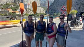 Omiš/Split: 4 timmar kajakpaddling i Cetina skyddade naturparksområde