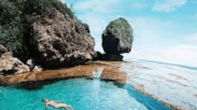 SIARGAO: Landtur med Maasin-floden