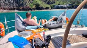 Ponta Delgada: Private Sailboat Cruise with Drinks & Snacks