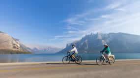 Banff: Mountain Lakeside Guided E-Bike Tour