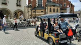 Krakow: Electric Golf Cart Tour of the Old Town