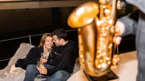 Barcelona: Nachtkreuzfahrt mit Live-Saxophon & Getränk