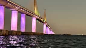 St. Petersburg, Florida: Sunset and Skyway Lights Boat Tour