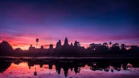 Angkor Wat: Nasce o sol: Visita aos Templos Ta Prohm e Bayon
