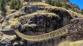 From Cusco: Inka Suspension Bridge Qeswachaca - Qeswachaka