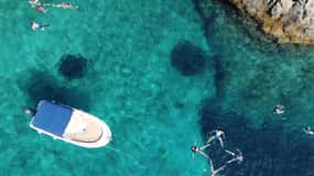 Ab Medulin: Istrien Speedboat Tour mit Schnorcheln