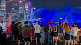 Singapore Sunset River Cruise and Glittering Light Shows
